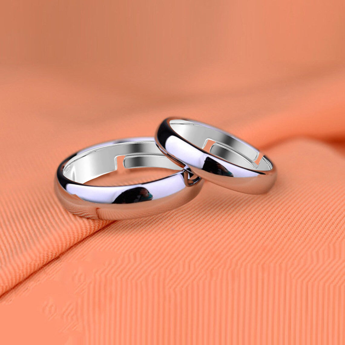 Silver Ring for couples