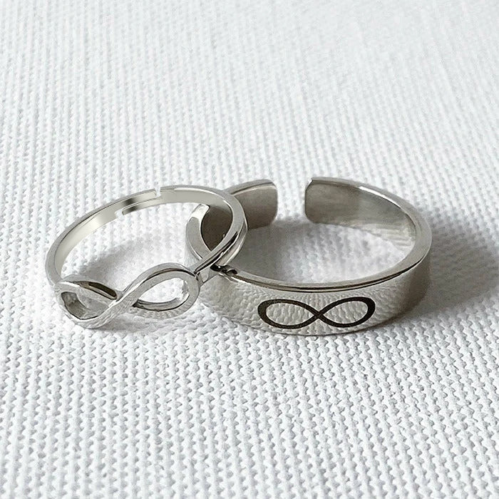 Silver Ring For Couples on Anniversary