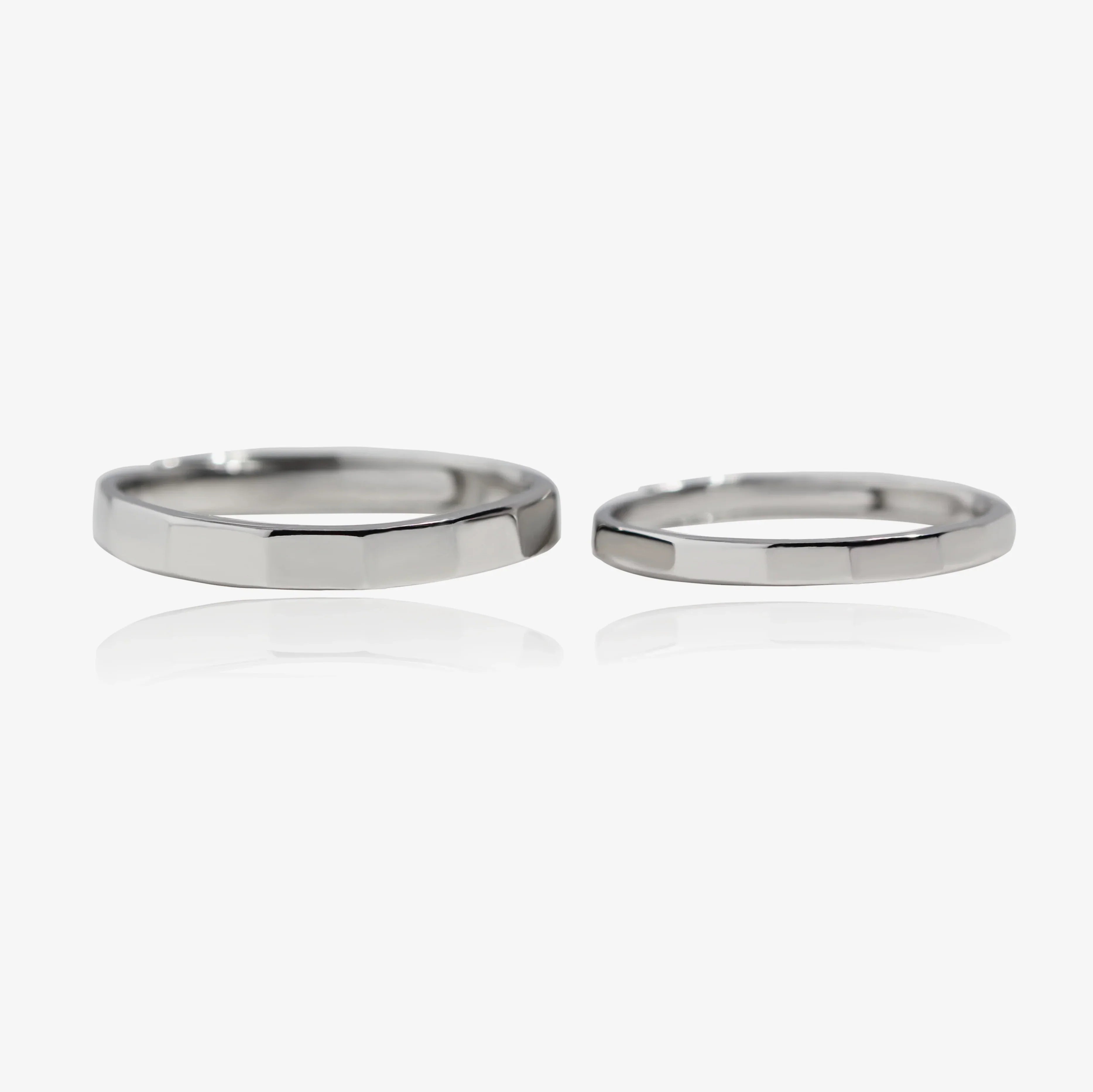 Silver Couple Rings Silver Gift for Anniversary