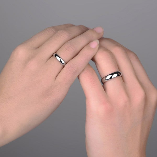 Silver Ring for couples